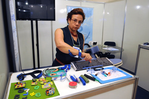 Feira de Tecnologia traz inovações na área de acessibilidade Feira de Tecnologia traz inovações na área de acessibilidade
