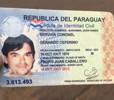 Gerardo Ceferino Servian Coronel, de 45 anos, era locutor na rádio Ciudad Nueva FM de Sanja Pytã, na cidade de Pedro Juan Caballero / Foto: Divulgação