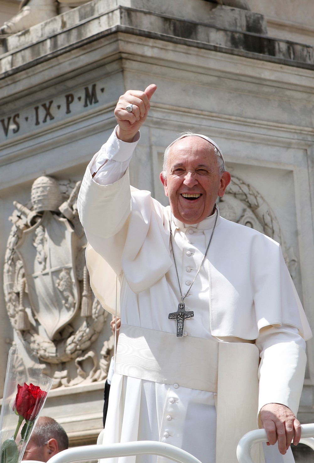 Vaticano cogita permitir que homens casados se tornem padres na Amazônia O Papa Francisco em uma das audiências semanais no Vaticano. — Foto: Remo Casilli/Reuters