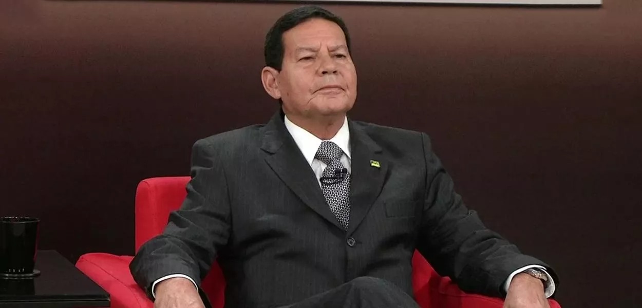 Vice-presidente da República, Hamilton Mourão / (Foto: Reprodução/GloboNews)