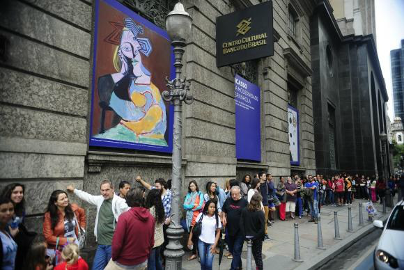 Exposições brasileiras estão entre mais visitadas do mundo Público no Centro Cultural do Banco Brasil chegou a 749 mil visitantesFoto: Divulgação