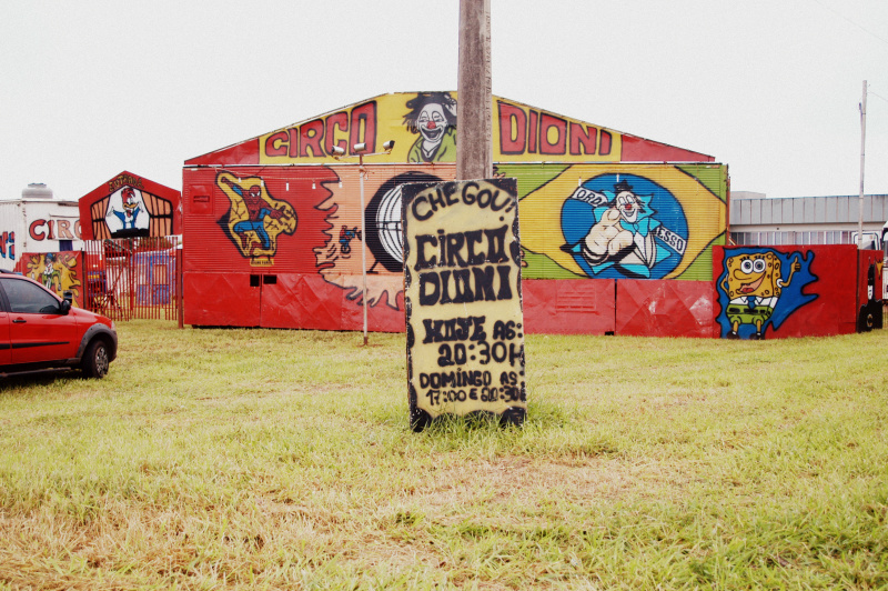 Tem circo na cidade? Sim, aqui em Amambai é que tem.