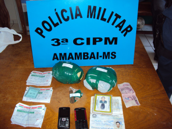 PM de Amambai apreende maconha na Operação Cadeado