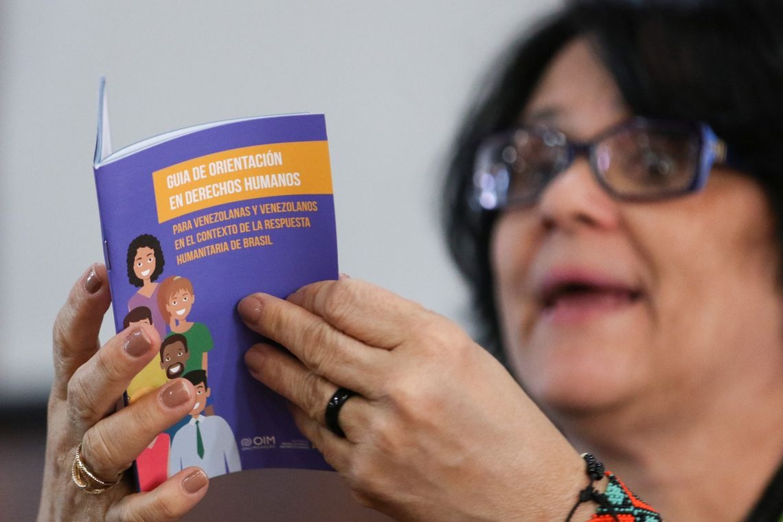 Governo e ONU lançam cartilha com orientações a venezuelanos no Brasil Fabio Rodrigues Pozzebom/Agência Brasil