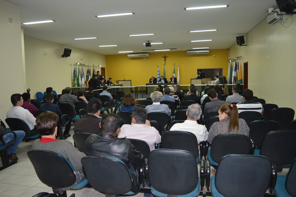 Audiência para instalação da 3ª Vara em Amambai mobiliza segmentos da comunidade Segmentos representativos da comunidade estiveram presentes na audiência pública / Foto: Moreira Produções