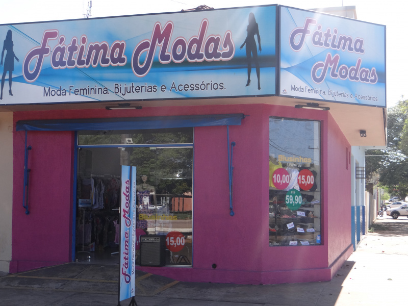 Fátima Modas é opção em roupas femininas e acessórios em Amambai A Fátima Modas já está em Amambai há 5 meses.