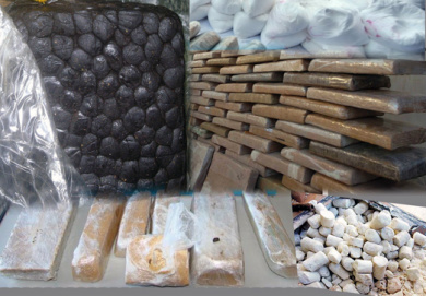 PM apreende mais de 6 toneladas de droga em dois meses