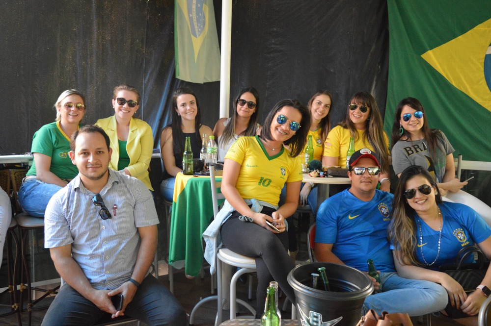 Jogo Brasil x Sérvia no Posto V8 em Amambai Foto: Moreira Produções