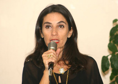 A coordenadora Especial de Políticas Públicas para a Mulher do Estado, Carla Stephanini.