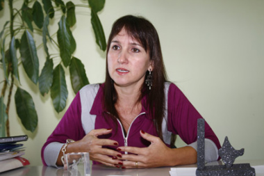 Lúcia Falcão, delegada titular da Deam.