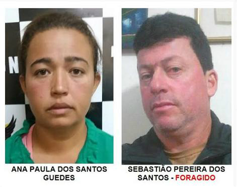 Polícia procura por Sebastião Pereira, marido de Ana Paula / Foto: Divulgação
