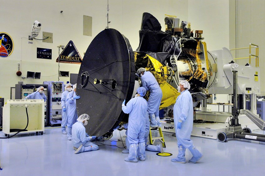 Sonda da NASA completa 50 mil voltas ao redor de Marte MRO sendo finalizada ainda em 2005Foto: Divulgação