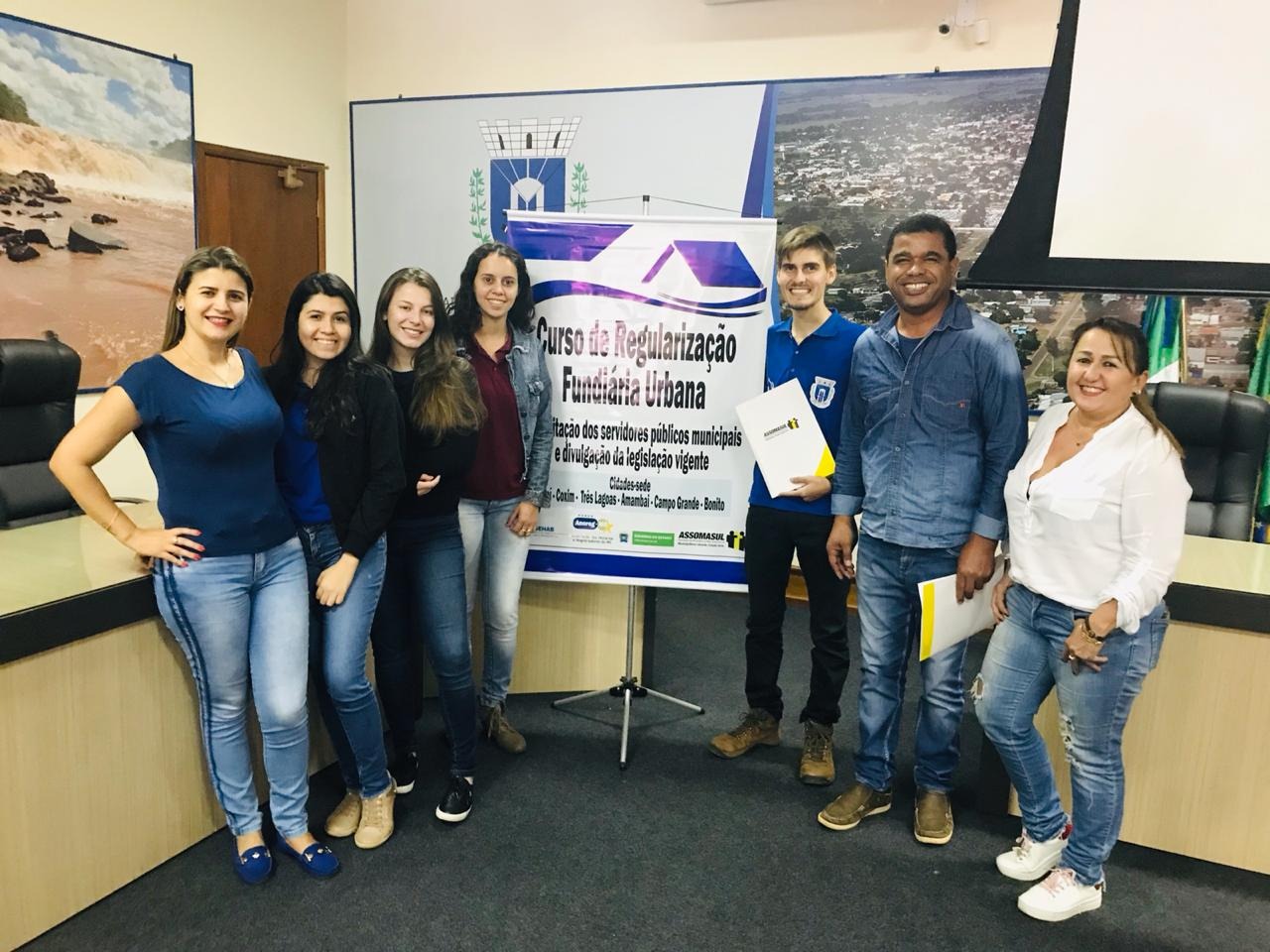 Equipe da Secretaria de Cidade e Habitação participaram do curso / Foto: Divulgação