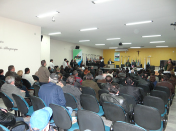 Encontro regional do PMDB em Amambai debate manifestações e eleições de 2014 Cerca de 100 pessoas estiveram no encontroFoto: Moreira Produções