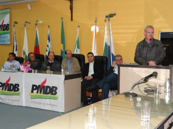 Encontro regional do PMDB em Amambai debate manifestações e eleições de 2014 Geraldo Resende