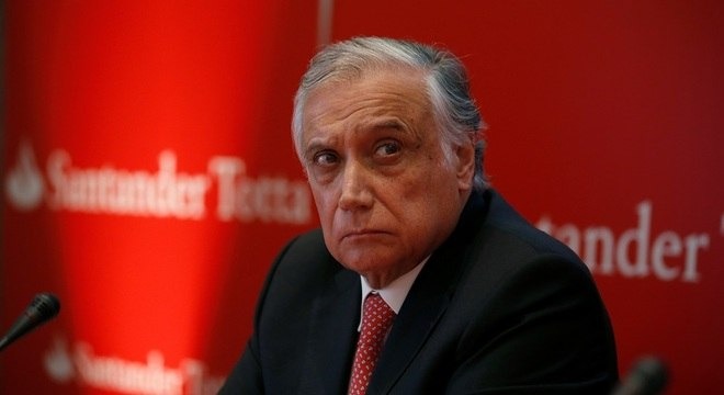 António Vieira Monteiro, presidente do conselho de administração do Santander. /  Foto: Rafael Marchante/Reutres/02-05-2016