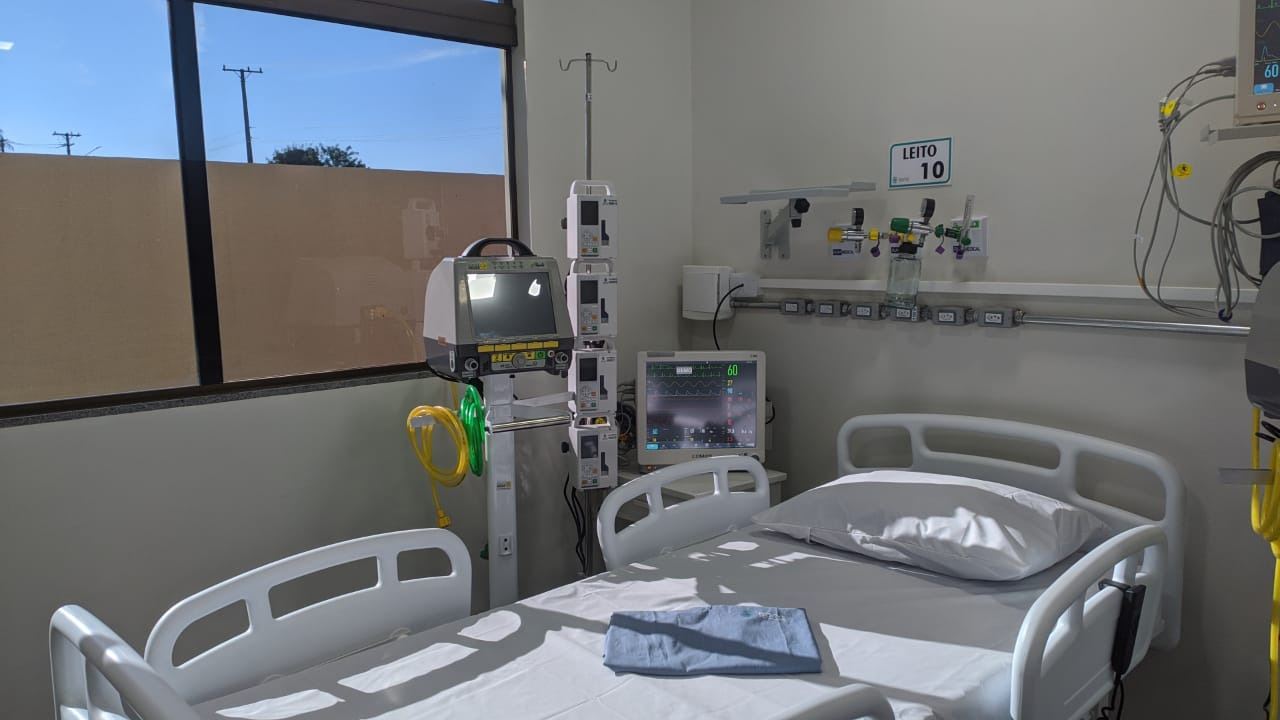 10 leitos de UTI foram inaugurados no Hospital Regional de Amambai Amambai agora conta com 10 leitos de UTI / Foto: Amambai Notícias