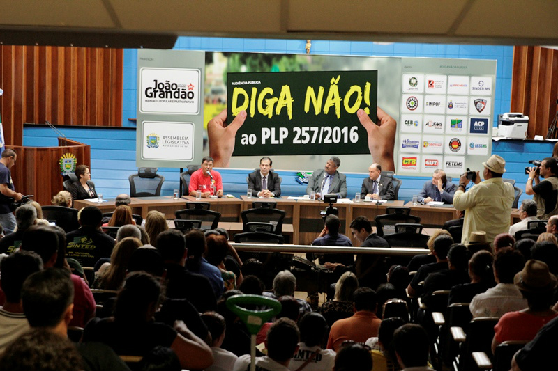 Carta de Mato Grosso do Sul contra a PLP 257 Foto/Divulgação