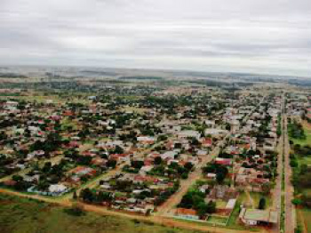 Vista aérea da cidade de Coronel Sapucaia / Foto: Divulgação