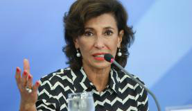  A presidente do BNDES, Maria Silvia Bastos Marques, anunciou linhas de crédito para empresas que precisam de apoio financeiro para ter capital de giro e para empresas em dificuldadesElza Fiúza/Agência Brasil
