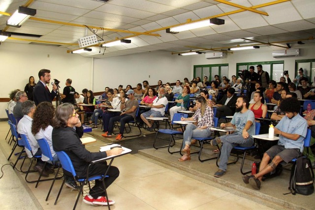 O debate foi realizado na Universidade Federal de Mato Grosso do Sul