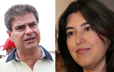 Simone muda discurso e entra na briga com Nelsinho para disputar governo em 2014 Nelsinho e Simone disputam preferência do partido para disputar o Governo do Estado