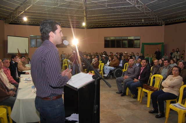 O presidente do Sindicato Rural de Amambai, Christiano da Silva Bortolotto.