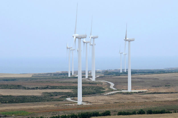 Aumento da capacidade das energias solar e eólica foi recorde em 2016 Turbinas eólicas na TunísiaFoto: Divulgação