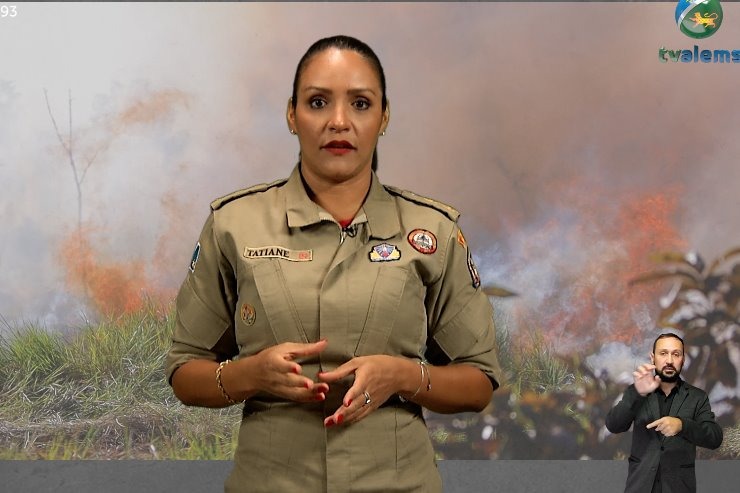 TV ALEMS destaca ações preventivas de combate aos incêndios florestais Fonte: TV ALEMS