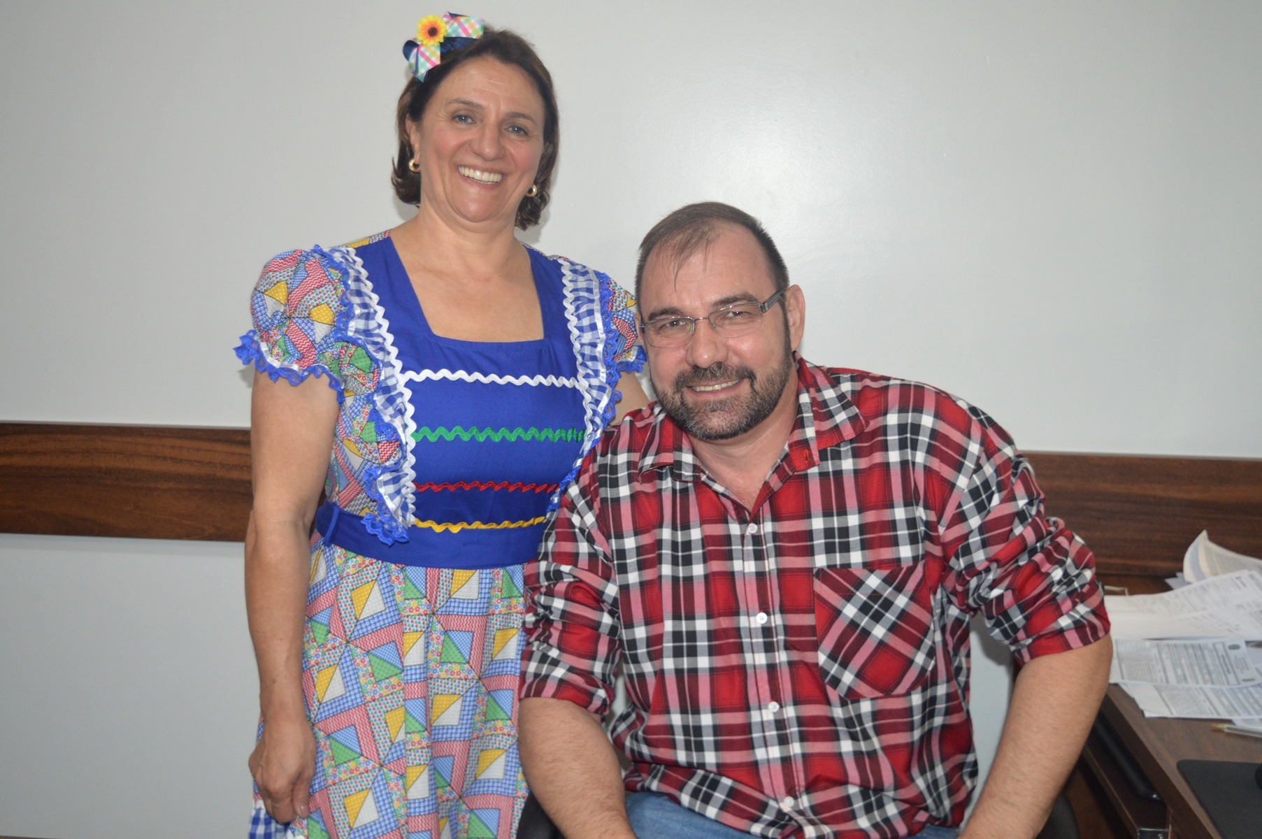 Posto Berlitz realiza tradicional Arraiá E/D: Lourdes e Evandro / Foto: Moreira Produções