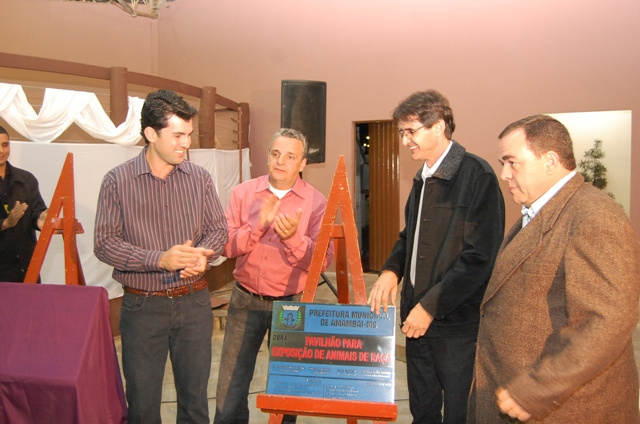 Obras no Parque de Exposições de Amambai são inauguradas na abertura da 22ª Expobai