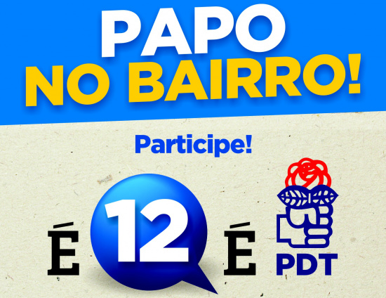 PDT de Amambai lança projeto Papo no Bairro Projeto Papo no Bairro será lançado em Amambai pelo PDT./ Foto: Divulgação