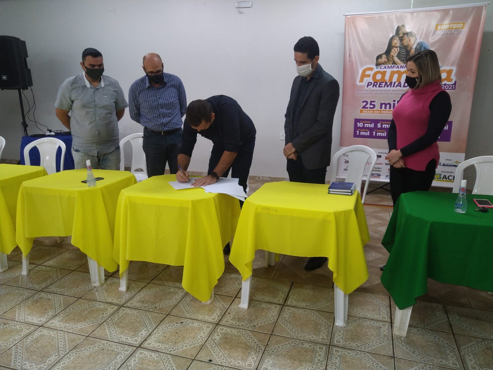 O lançamento do projeto aconteceu na manhã desta sexta-feira (9), na sede da ACIA / Foto: Raquel Fernandes - Amambai Notícias