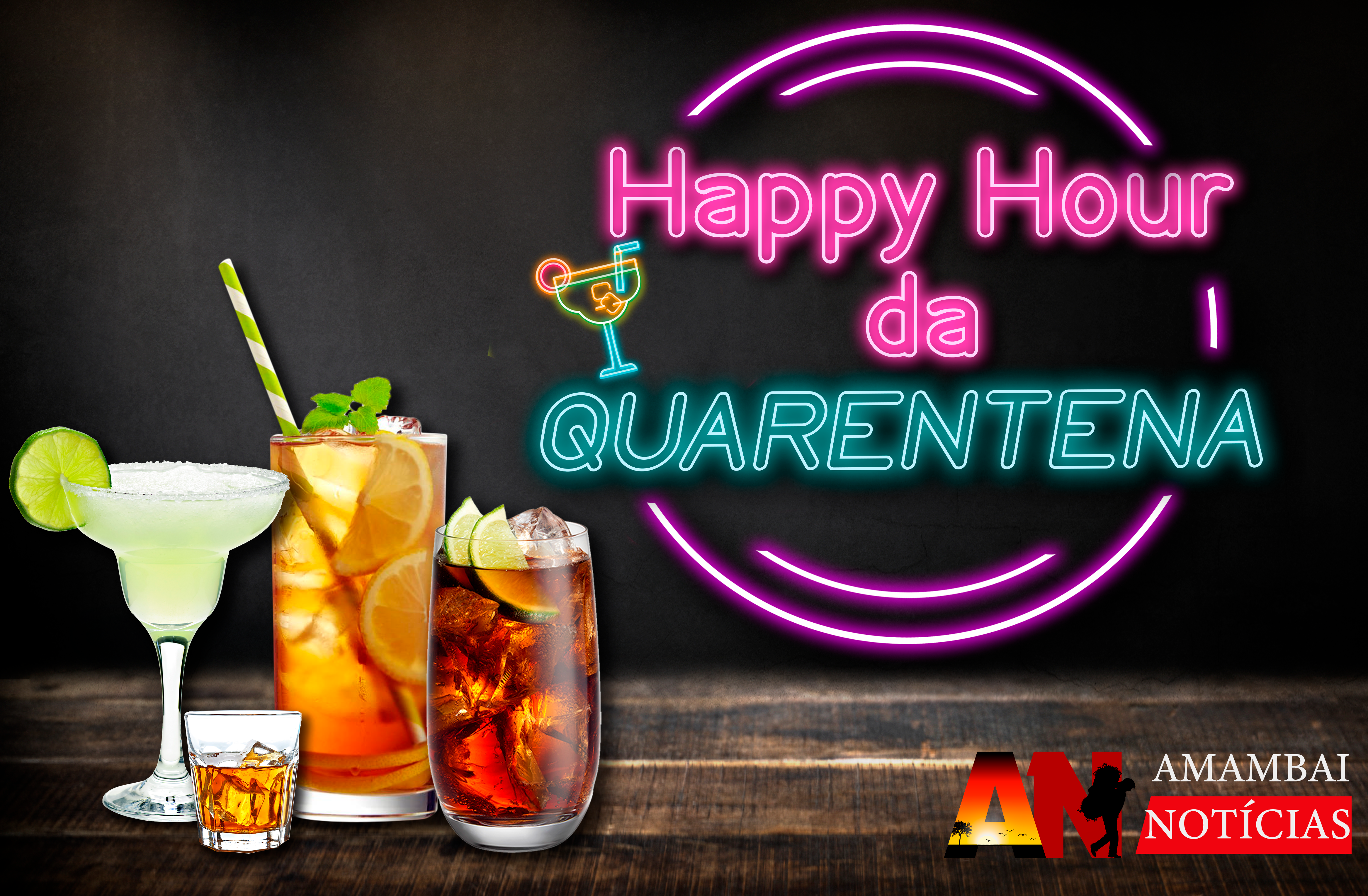 Conheça o Happy Hour de Quarentena, a nova coluna do Amambai Notícias Foto: Amambai Notícias