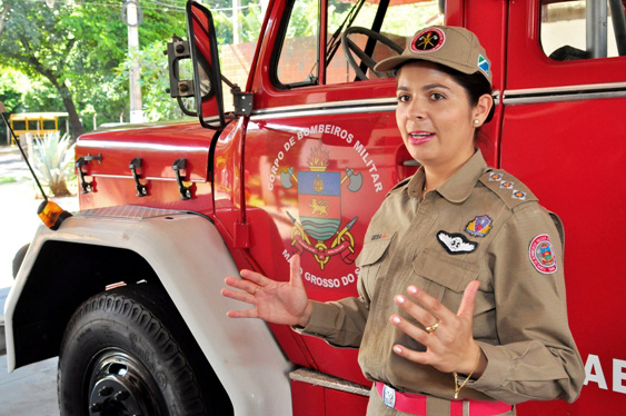 Corpo de Bombeiros terá primeira mulher comandante de Sub Unidade Operacional Corpo de Bombeiros terá primeira mulher comandante de Sub Unidade Operacional