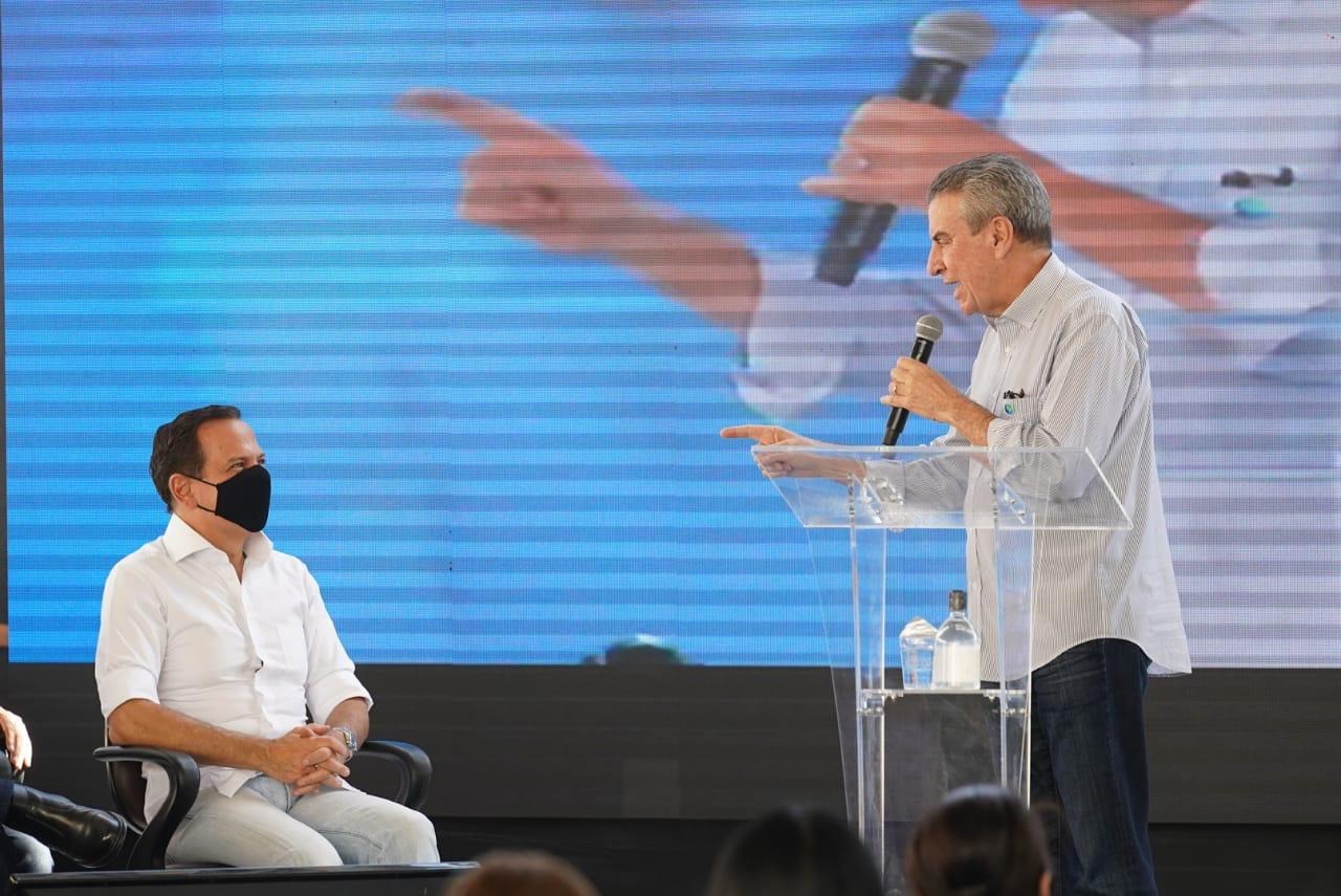 Em encontro com Doria, Paulo Corrêa ressalta união e força política do PSDB Foto: Cyro Clemente