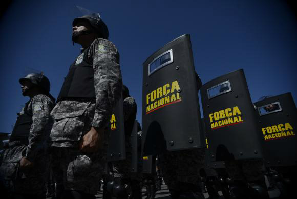 Santa Catarina tem reforço de forças federais para segurança nas eleições Força Nacional de Segurança - Fábio Rodrigues Pozzebom/Agência Brasil