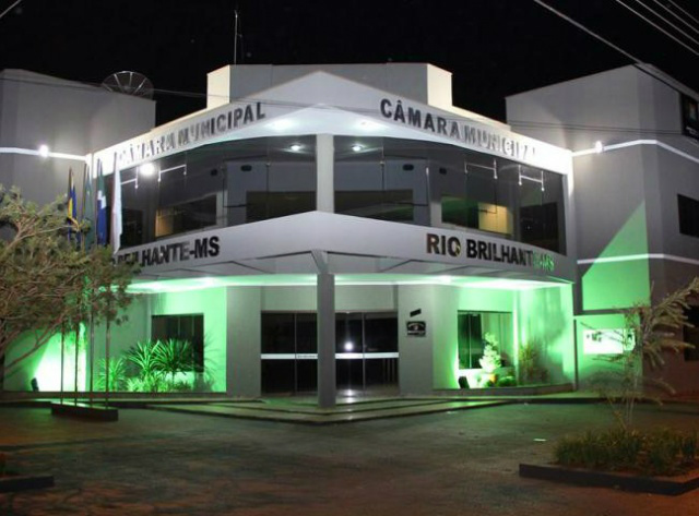 Câmara Municipal de Rio Brilhante / Foto: Divulgação
