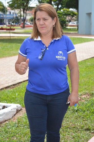 Presidente do Simted, Olga Tobias Mariano / Foto: Moreira Produções