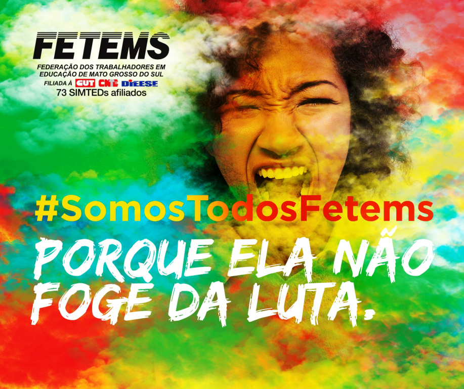 Mais segurança nas lotações da Rede Estadual é conquista da nossa FETEMS de Luta Foto: Divulgação