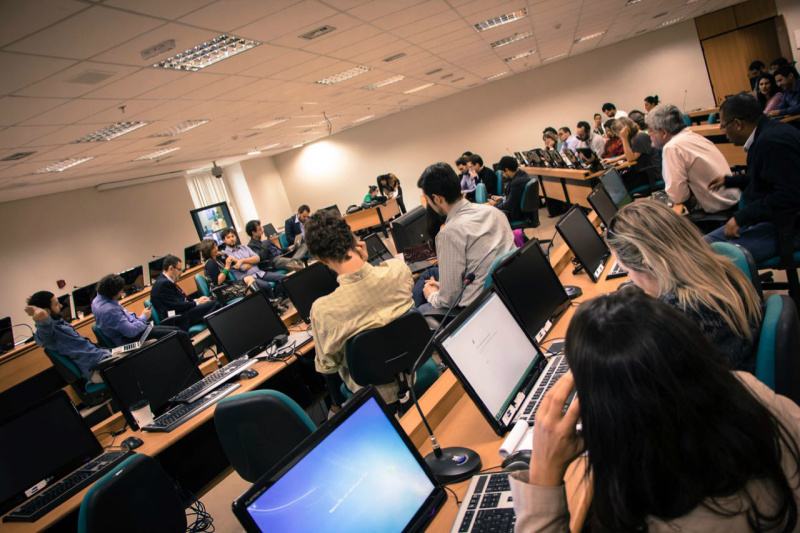  Apresentação integrou a programação da I Imersão da Rede Cultura Vica e Políticas Digitais (Foto: Oliver Kornblihtt)