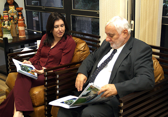 Vice-Governadora Simone Tebet recebe visita do embaixador da Hungria