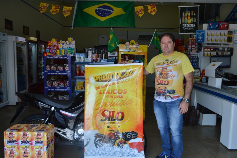 Silo Conveniência sorteia moto zero quilômetro em Amambai O sorteio acontece em maio de 2019, mês que a conveniência celebra um ano de nova sede / Foto: Moreira Produções