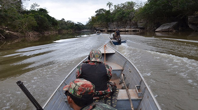 No dia 1º de outubro, a Polícia Militar Ambiental iniciou a operação Pré-Piracema