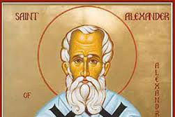 26 de Fevereiro - Dia de Santo Alexandre