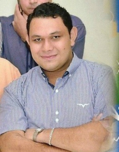 Radialista Fausto Gabriel Alcaráz, assassinado nesta sexta-feira (16) em Pedro Juan Caballero