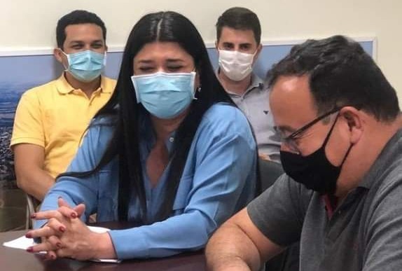 Rose Modesto confirma depósito de 300 mil para atenção básica de Amambai Foto: Decom
