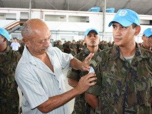 Pelotão da Aeronáutica embarca para integrar Missão de Paz no Haiti