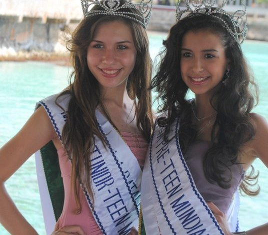 Luiza Soto Arévalos, de Ponta Porã, e Thais Artuzi, de Dourados, garantiram o título de Miss Beleza Mundial 2010 em concurso realizado na República Dominicana.