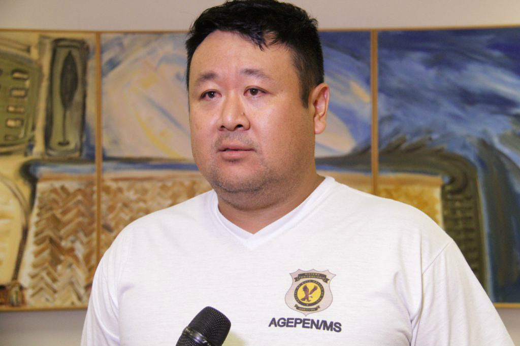 Hamilton Akira, presidente da comissão que representa os candidatos aprovados no concurso da Agepen de 2016.Foto: Divulgação 